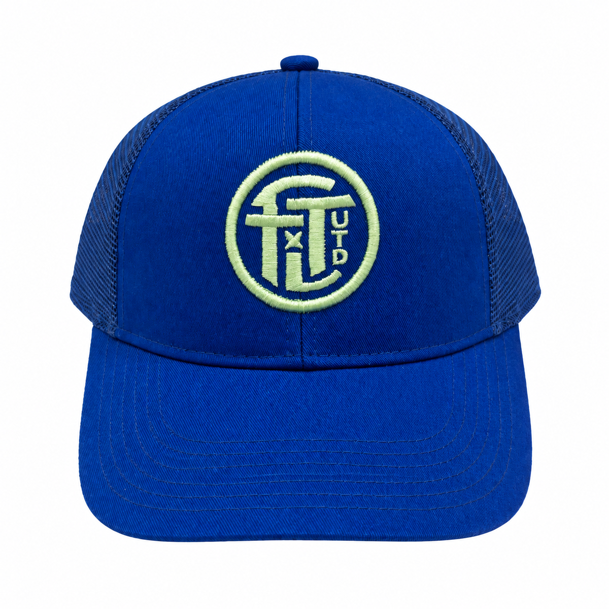 Blue Mesh - Badge (Seafoam)