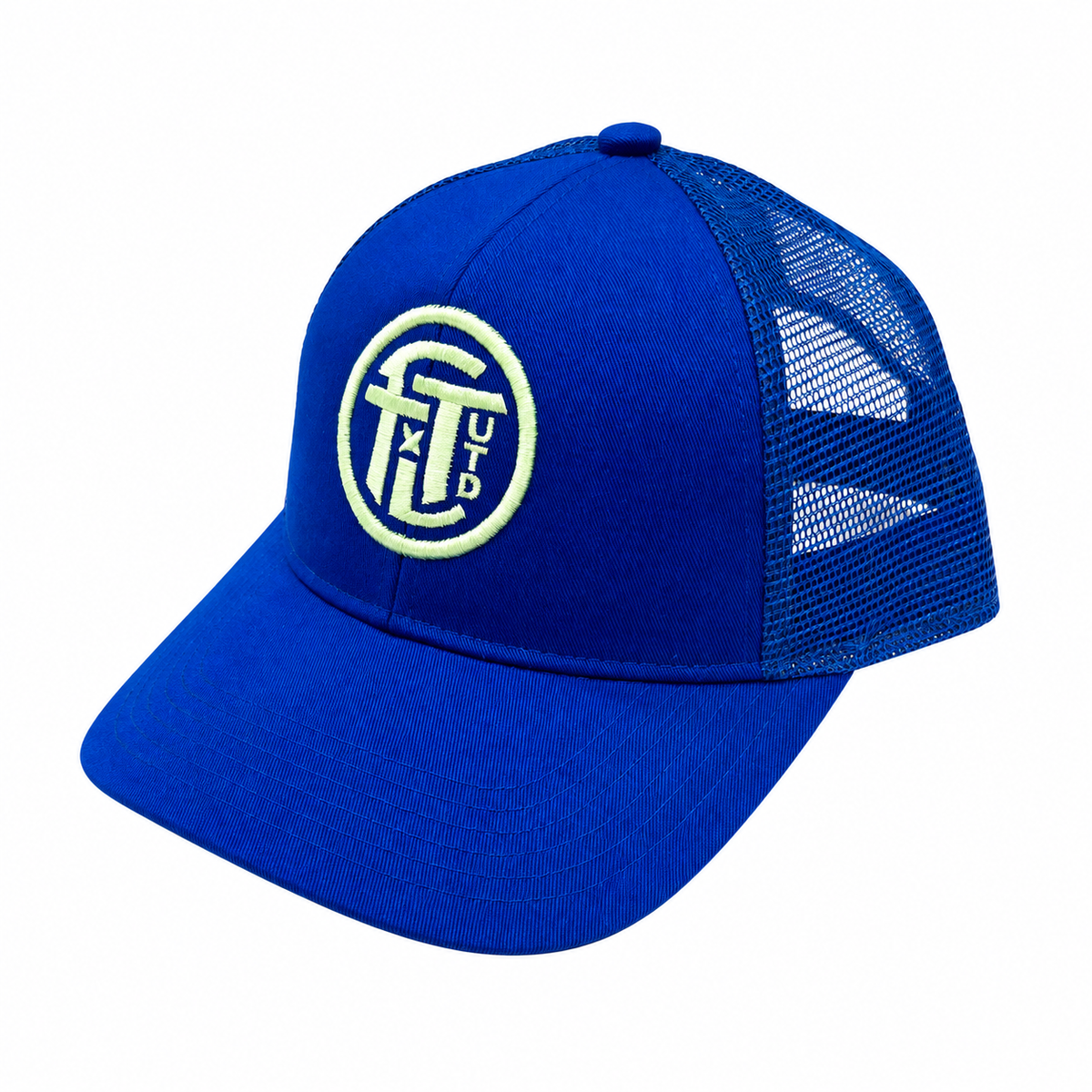 Blue Mesh - Badge (Seafoam)